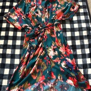 SHEIN Multicolor Abstract Dress